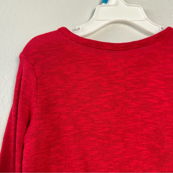 The Childrens Place Girls Silver Heart Red Tee - Picture 11 of 16